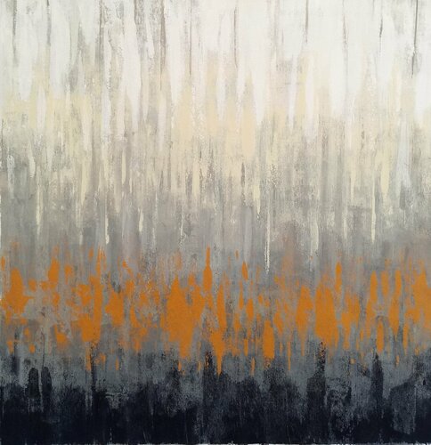 Rain on Asphalt von Silvia Vassileva, Malerei kaufen auf Singulart