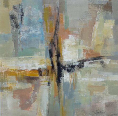 Kyoto Silk Fan von Silvia Vassileva, Malerei kaufen auf Singulart