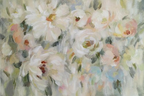 Expressive Pale Floral Silvia Vassileva