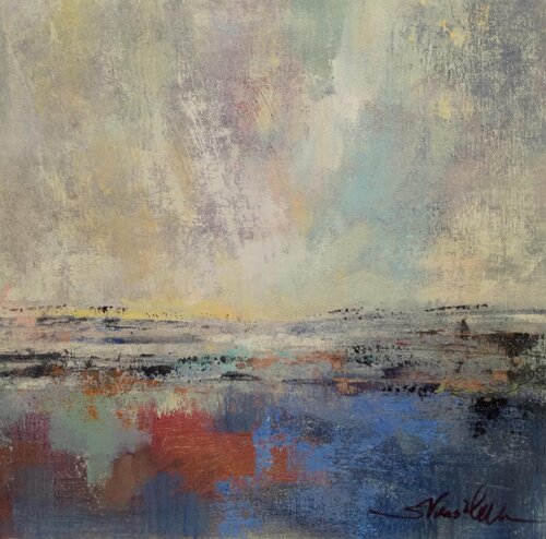 Mini Coastal View par Silvia Vassileva, Peinture en vente sur Singulart