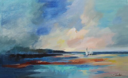 Ultramarine Sky and Sea Silvia Vassileva