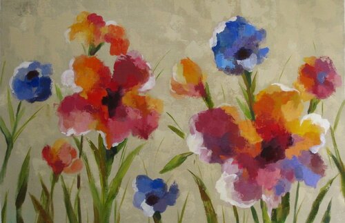 Bold Bright Flowers Silvia Vassileva