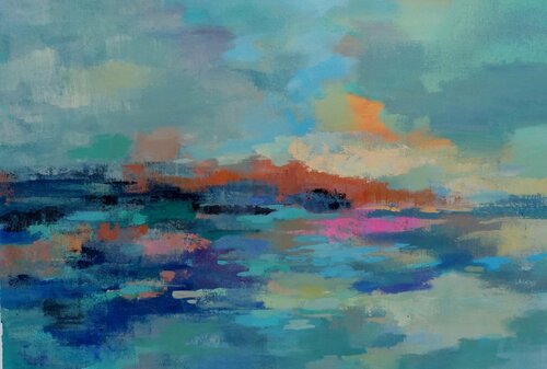 Summer Seaside von Silvia Vassileva, Malerei kaufen auf Singulart