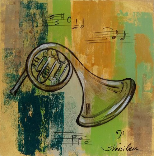 Jazz Rhythm I di Silvia Vassileva, Opera su carta in vendita su Singulart