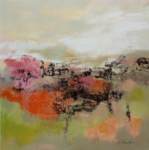 Midsummer Meadow Path by Silvia Vassileva, Painting for Sale on Singulart