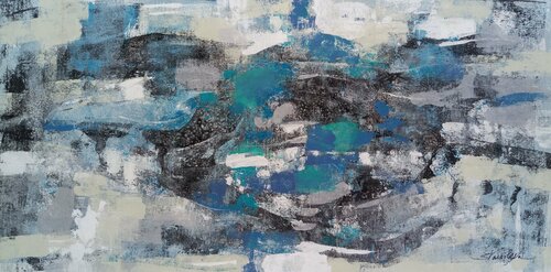 Moonlight Splash von Silvia Vassileva, Malerei kaufen auf Singulart