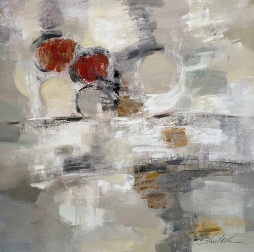 January Ladybugs von Silvia Vassileva, Malerei kaufen auf Singulart