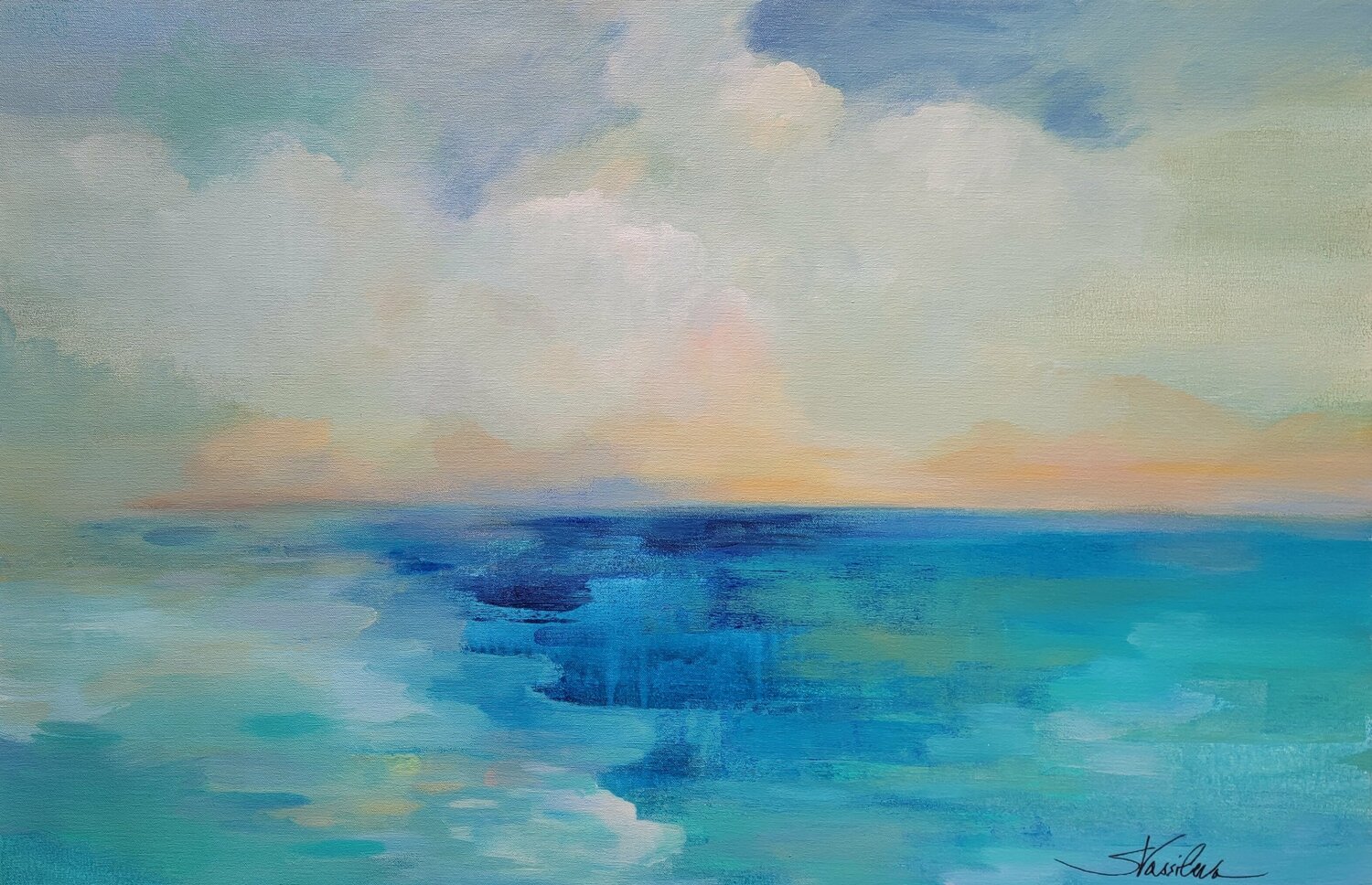 Aquarelle Sea Silvia Vassileva