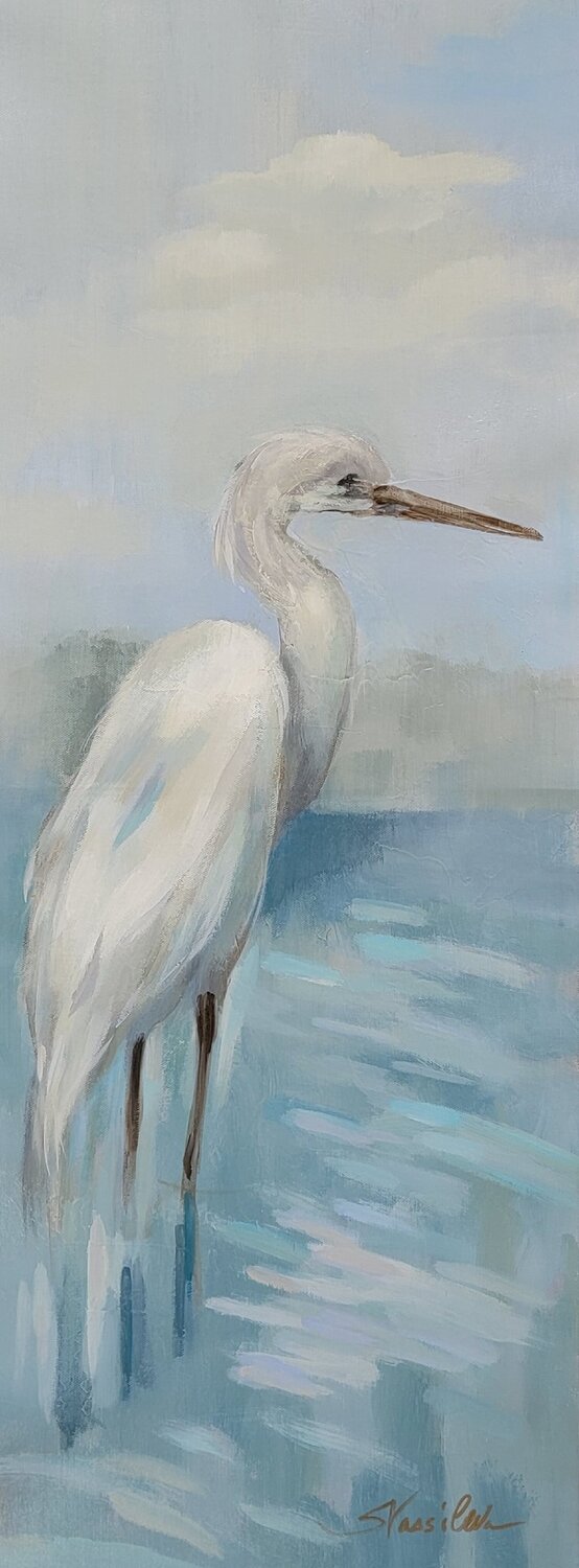 Heron by the Lake I Silvia Vassileva