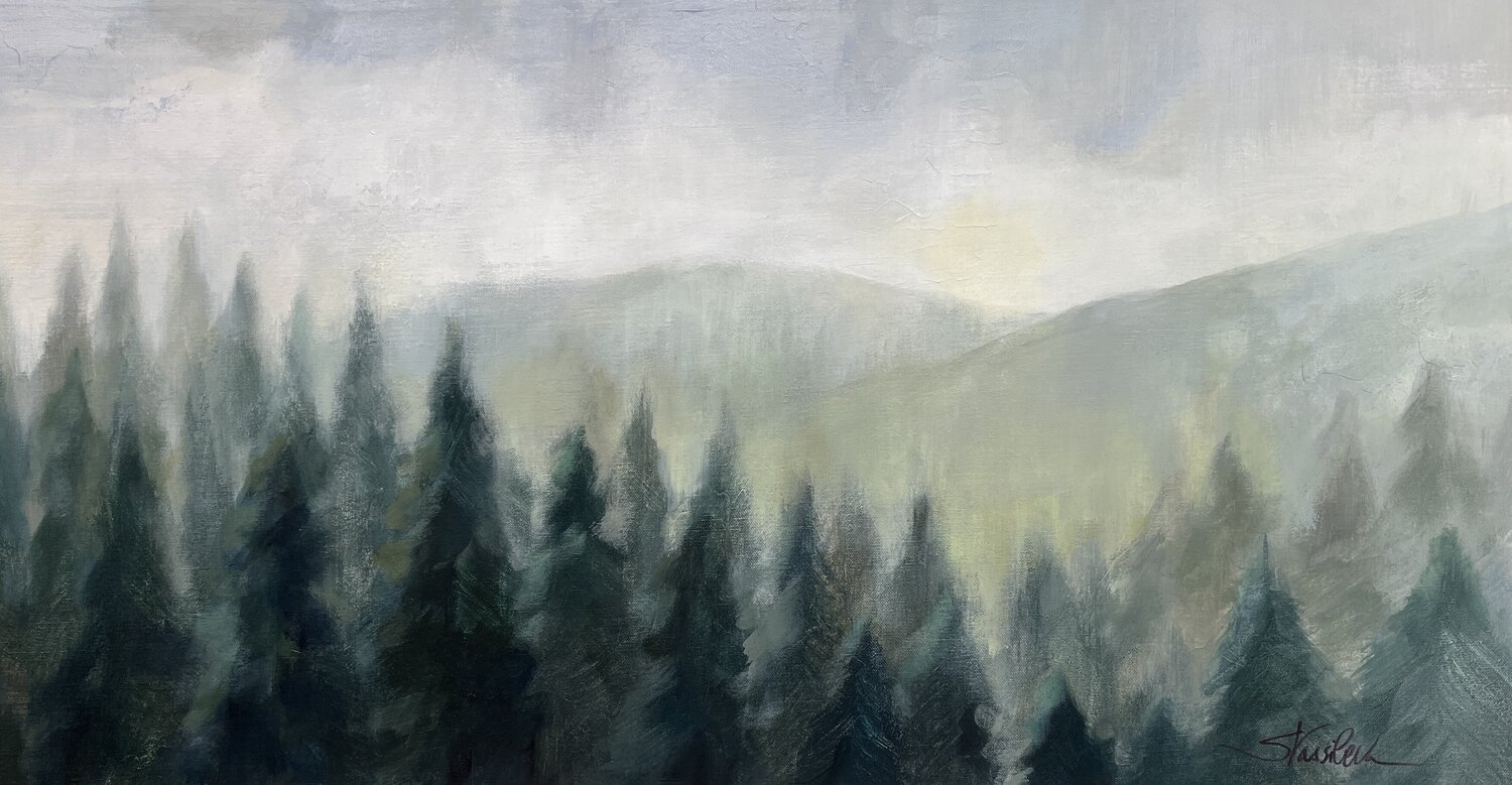 Pines in the Mist Silvia Vassileva