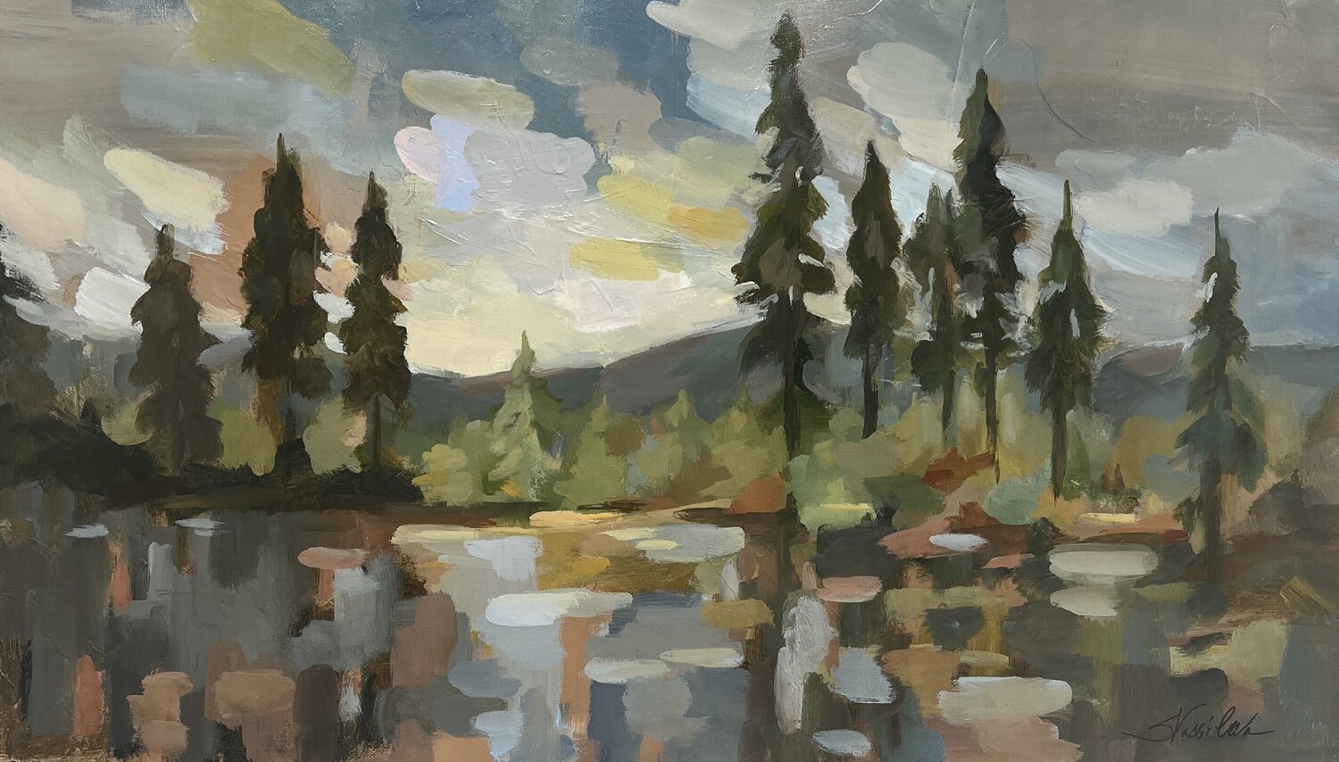 High Mountain Lake Silvia Vassileva