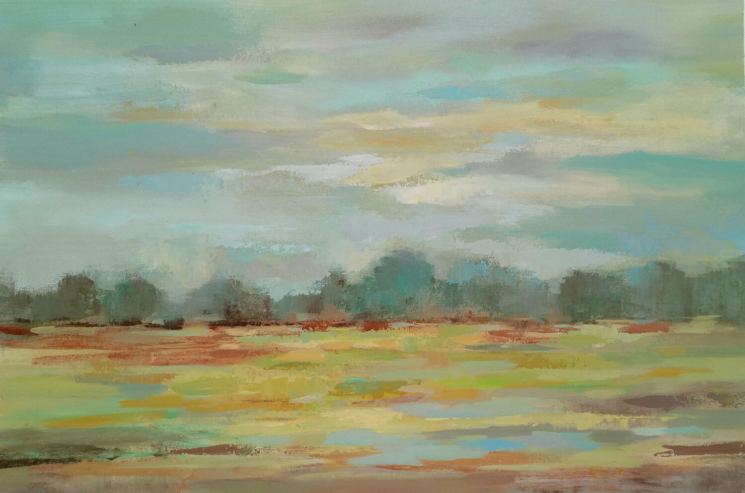 Teal Forest Silvia Vassileva
