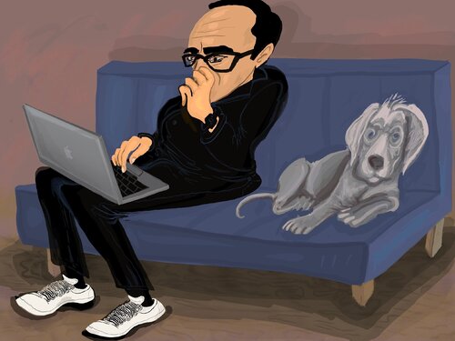 Peyman and Ingmar by Ali Chitsaz, Other Media for Sale on Singulart