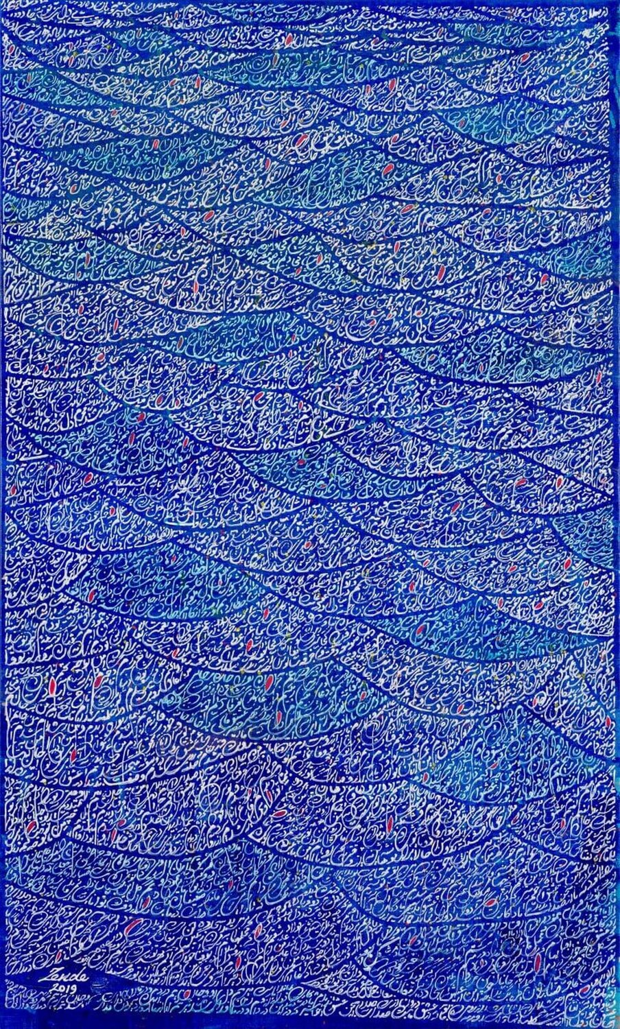 Porcelain Zende Original painting for sale