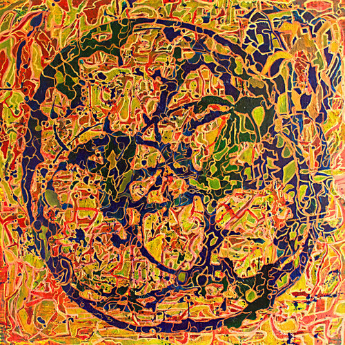 Karma #II von Mehdi Oveisi, Malerei kaufen auf Singulart