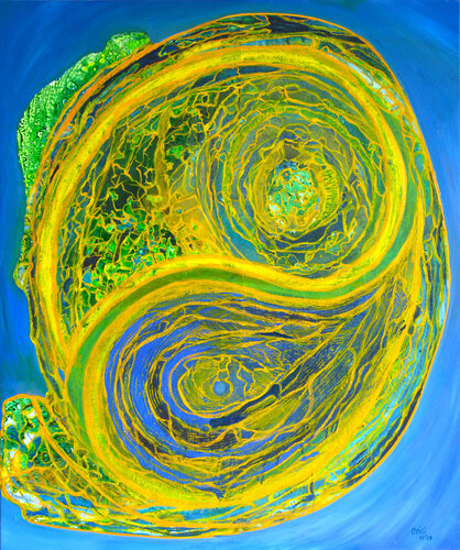 Thirty Birds Simorgh #IV di Mehdi Oveisi, Pittura in vendita su Singulart