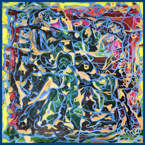 Karma #1 van Mehdi Oveisi, Schilderij te koop op Singulart