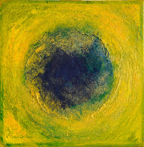 Blue Meditation von Mehdi Oveisi, Malerei kaufen auf Singulart