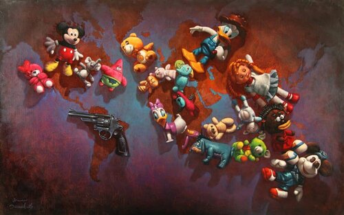 Doll #102 by Siamak Azmi, Painting for Sale on Singulart