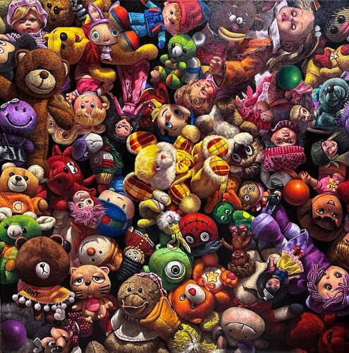 Doll #103 by Siamak Azmi, Painting for Sale on Singulart