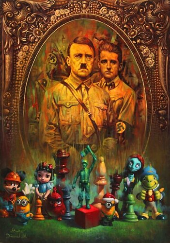 Doll #101 by Siamak Azmi, Painting for Sale on Singulart