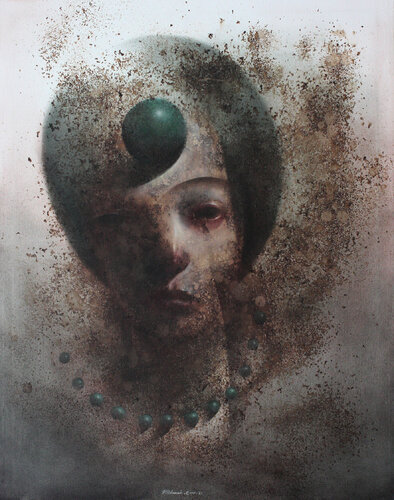 Amino Acids #101 by Vahid Chamani, Painting for Sale on Singulart