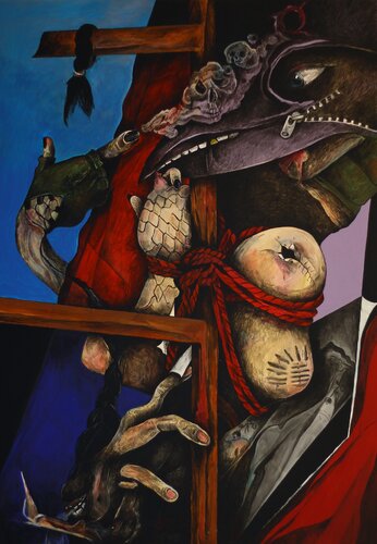 Heroes of our time (series) van Sandra Koretskaya, Schilderij te koop op Singulart