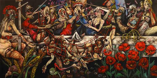 Scolds bridle von Sandra Koretskaya, Malerei kaufen auf Singulart