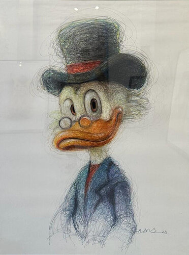 Duck par Tony Jagas, Œuvre sur papier en vente sur Singulart