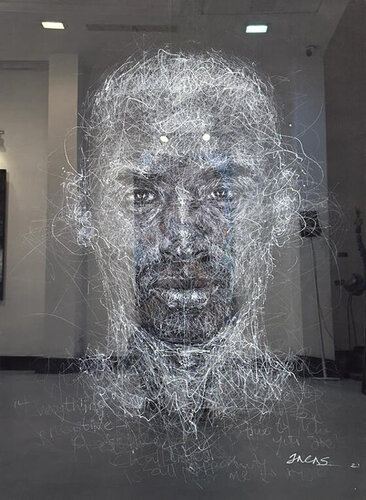 Kobe Bryant di Tony Jagas, Opera su carta in vendita su Singulart