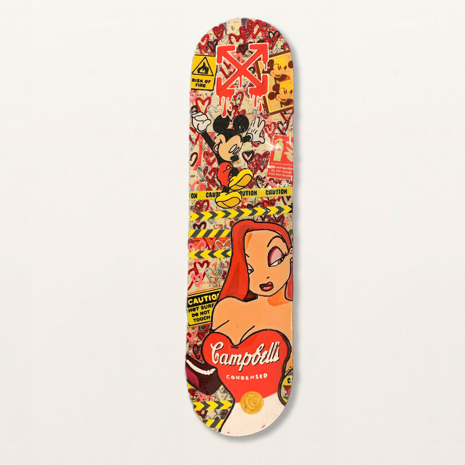 Jessica Campbells - Skateboard Haim Zanzouri Andere Medien zu verkaufen
