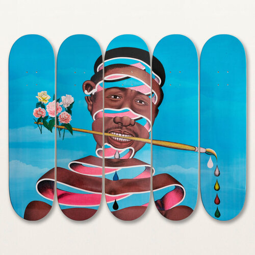 Cheri Samba - J'aime la couleur di The Skateroom, Altri media in vendita su Singulart