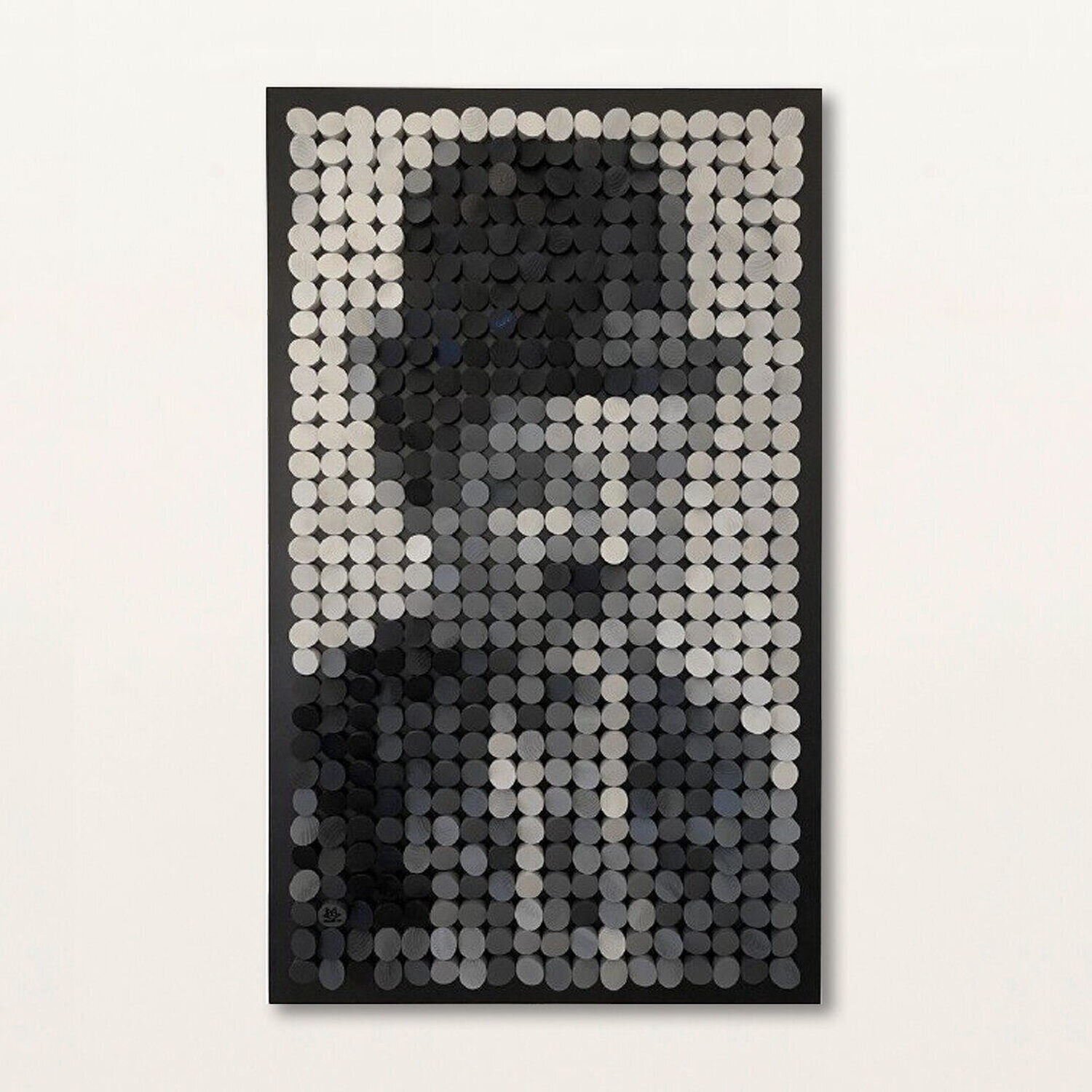 Charlie Chaplin Dots Nami Oz Originalgemälde zu verkaufen