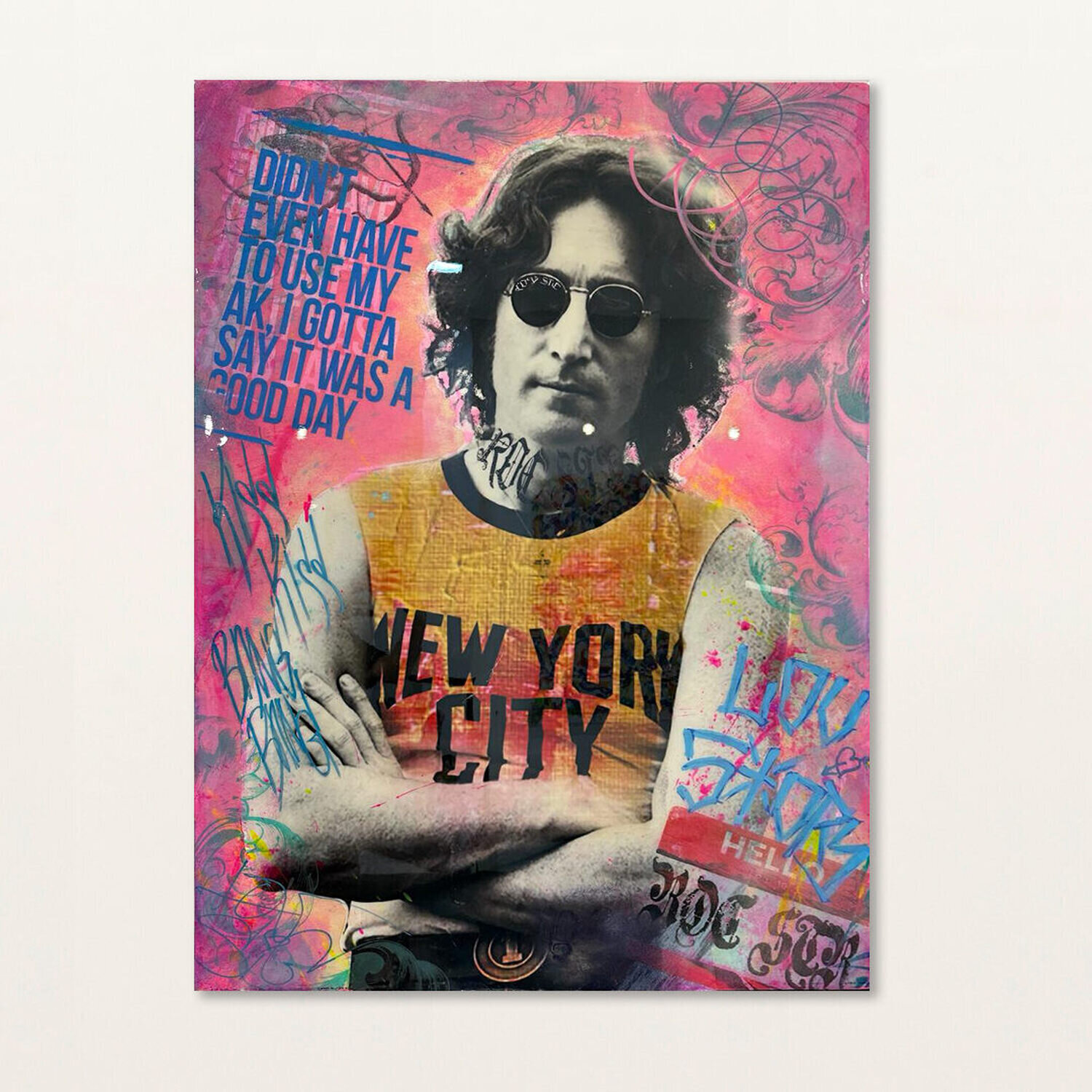 John Lennon Kevin Dueso Dipinto originale in vendita