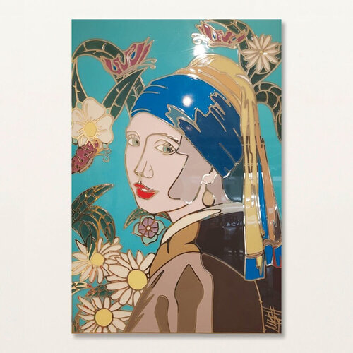 Girl with the Pearl Earring de Moshe Lazar, Otros medios a la venta en Singulart