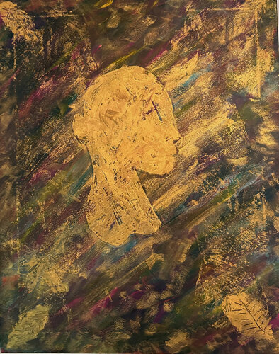 Goldene Sinne van Steven Elijah Neuhaus, Schilderij te koop op Singulart