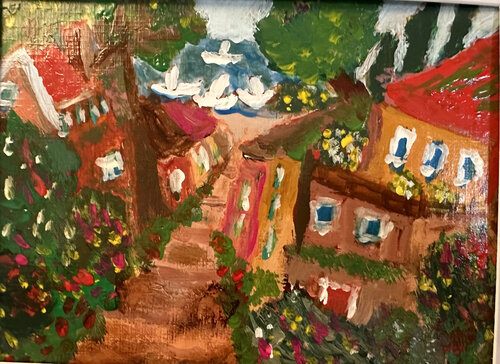 Saint Paul de Vence von Steven Elijah Neuhaus, Malerei kaufen auf Singulart