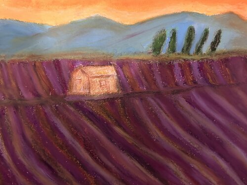 Im Hinterland von Toulon di Steven Elijah Neuhaus, Pittura in vendita su Singulart