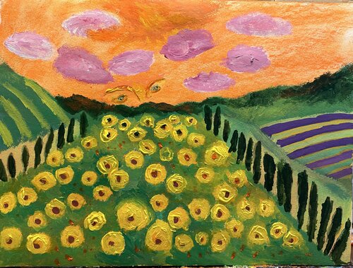 Das Gesicht Südfrankreichs di Steven Elijah Neuhaus, Pittura in vendita su Singulart