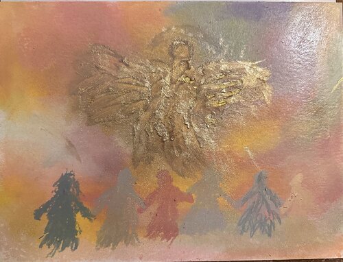 Mystik Angel de Steven Elijah Neuhaus, Pintura a la venta en Singulart