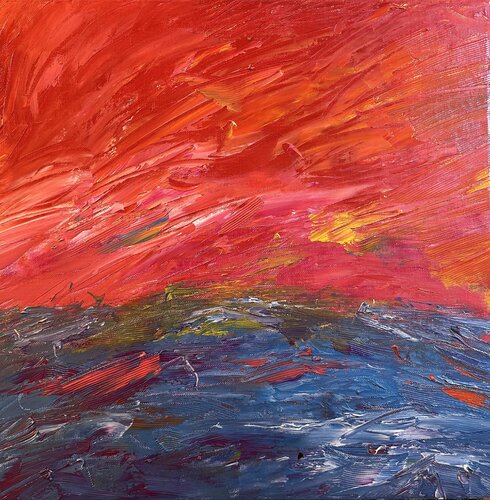 Wildheit des farbenfrohen Sturmes Steven Elijah Neuhaus