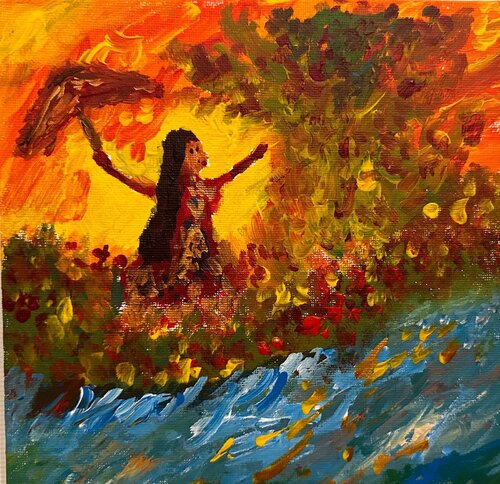 Die verrückte Frau von Steven Elijah Neuhaus, Malerei kaufen auf Singulart