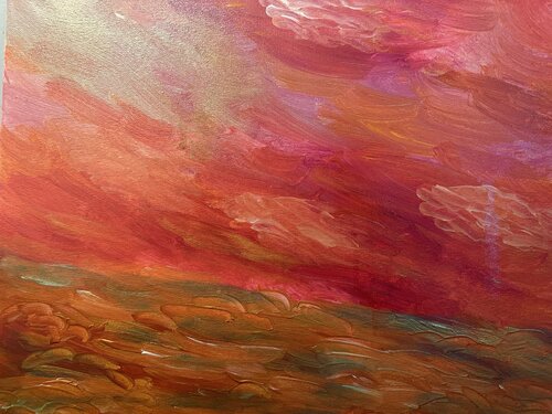 Dramatic landscape de Steven Elijah Neuhaus, Pintura a la venta en Singulart