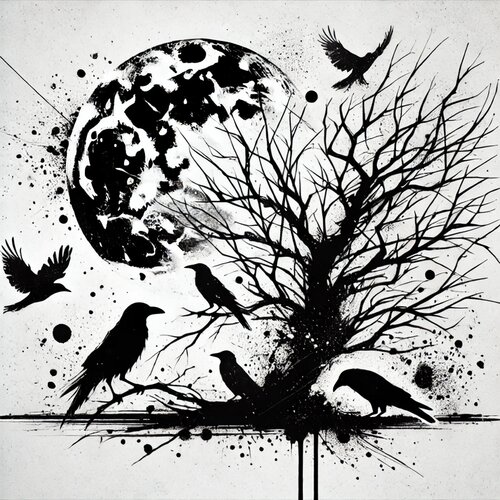 Baum Und die Vögel 3 de Steven Elijah Neuhaus, Pintura a la venta en Singulart