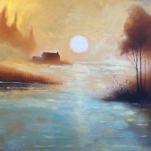 Blick in die Ferne Mixed Media by Steven Elijah Neuhaus, Painting for Sale on Singulart
