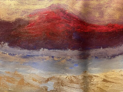 Berge  im Licht di Steven Elijah Neuhaus, Pittura in vendita su Singulart
