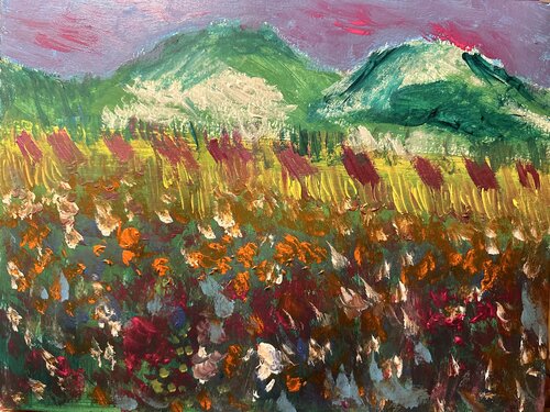 Die Hügel der Vielfalt von Steven Elijah Neuhaus, Malerei kaufen auf Singulart