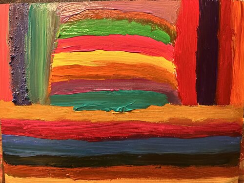 Farben und Felder van Steven Elijah Neuhaus, Schilderij te koop op Singulart