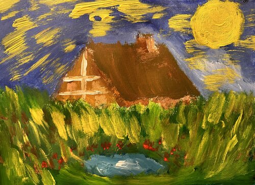 Heimat der Natur und Ruhe by Steven Elijah Neuhaus, Painting for Sale on Singulart