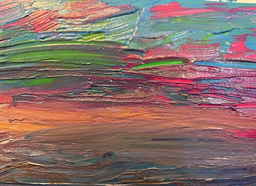 Farbenspiel des Meeres di Steven Elijah Neuhaus, Pittura in vendita su Singulart